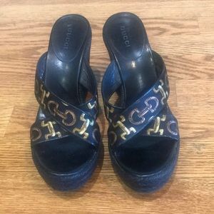 Gucci platform sandals